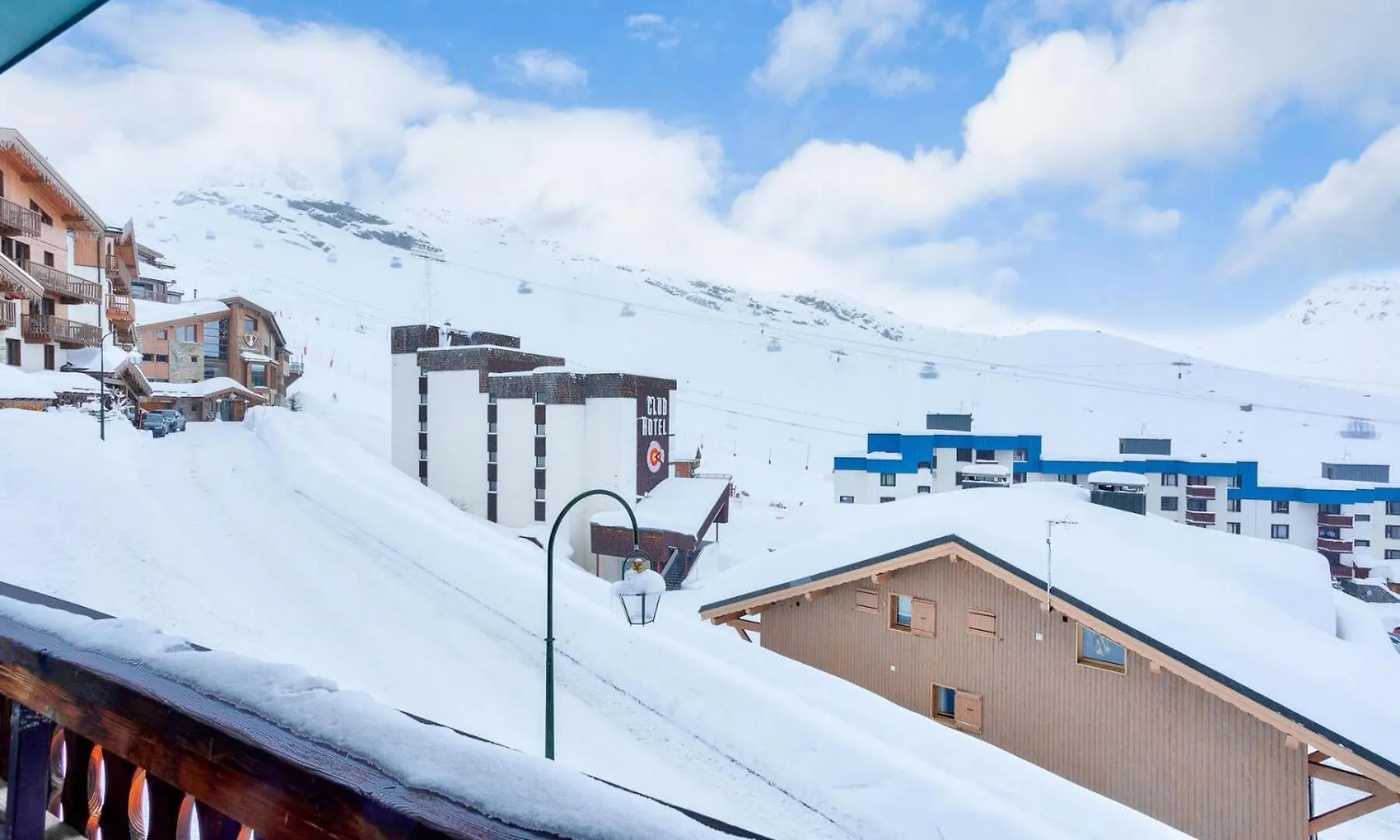 Residence Serac - Val Thorens Location: Studio Cabine Pour 6 Personnes Dans Le Haut De La Station Mae-9032 Apartment